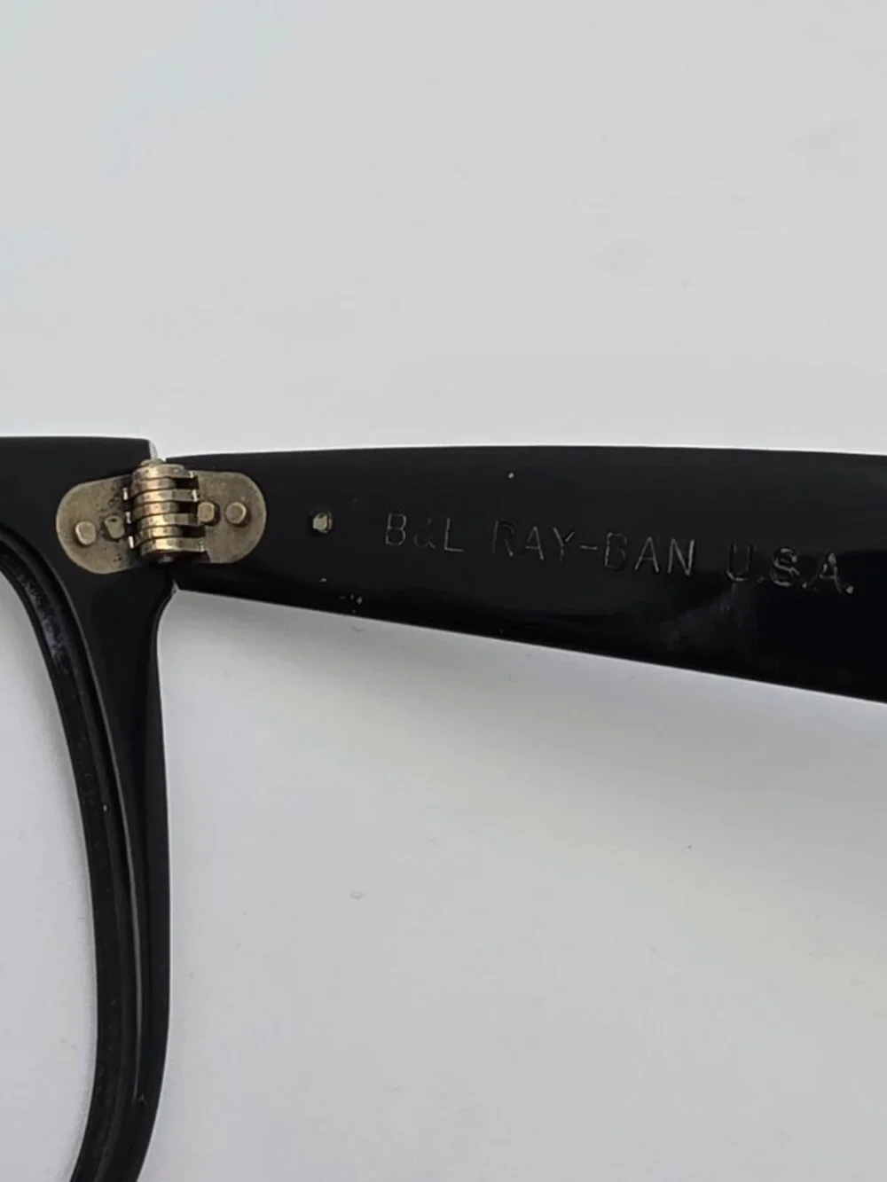 Ray-Ban B&L L1724 Wayfarer II Polished Ebony Black Sunglasses Frame w/ Case 54mm